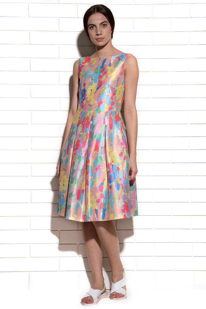 Abstract Canvas Candy Dress